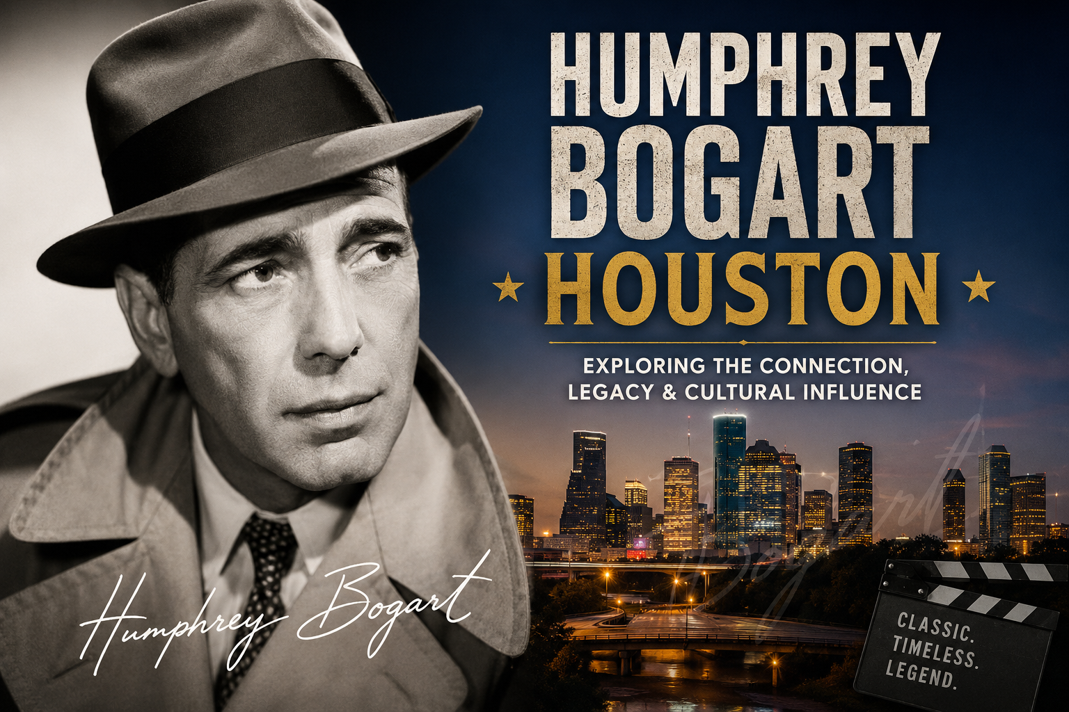 Humphrey Bogart Houston: Exploring the Connection, Legacy, and Cultural Influence