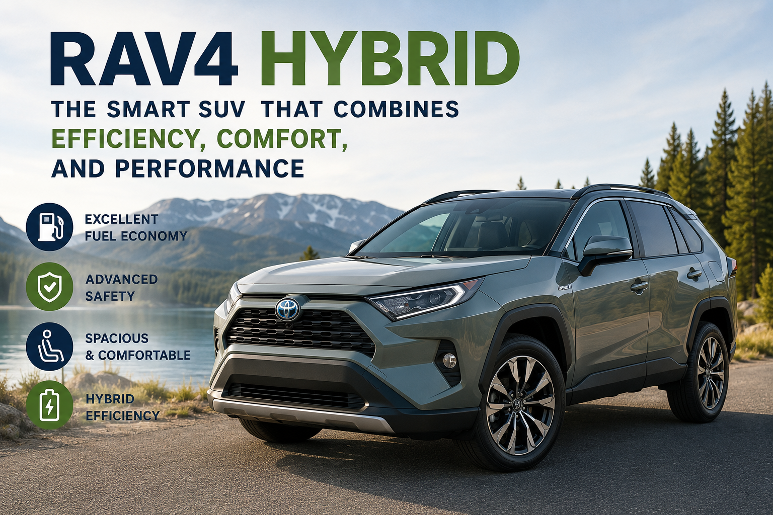 Rav4 hybrid: The Smart SUV That Combines Efficiency, Comfort, and Performance
