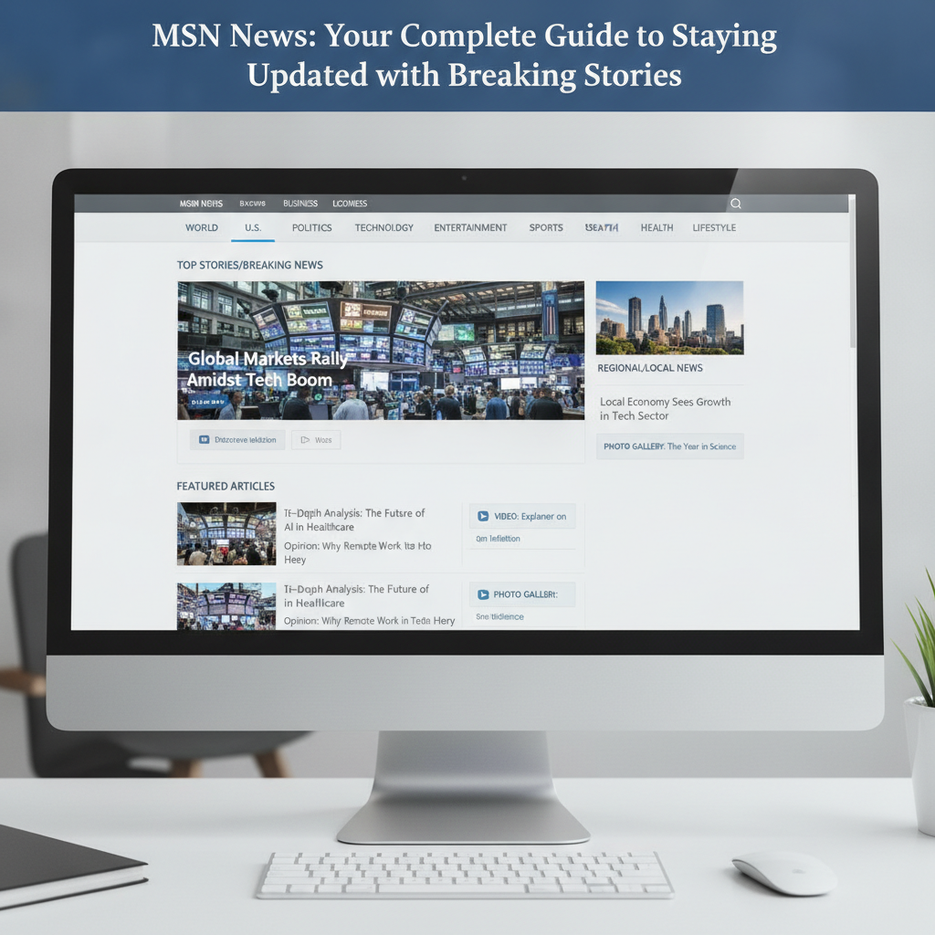 Msn News: Your Complete Guide to Staying Updated with Breaking Stories