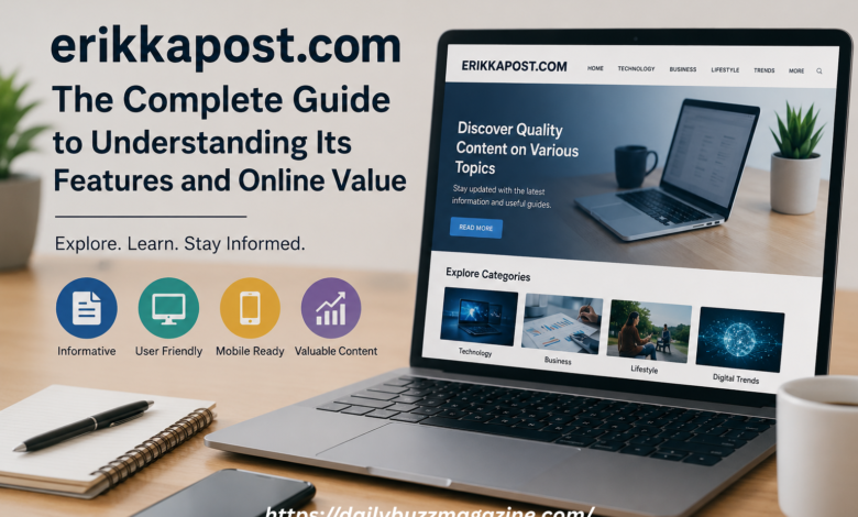 erikkapost.com: The Complete Guide to Understanding Its Features and Online Value